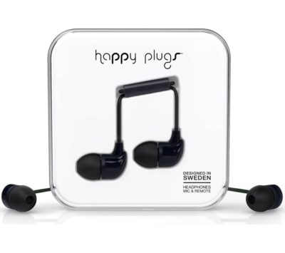 HAPPY PLUGS Headphones - Black
